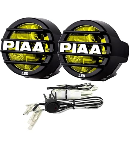 PIAA MLL5 Motorcycle Fog Lamp, LED, 6,000 K, Additional Lamp